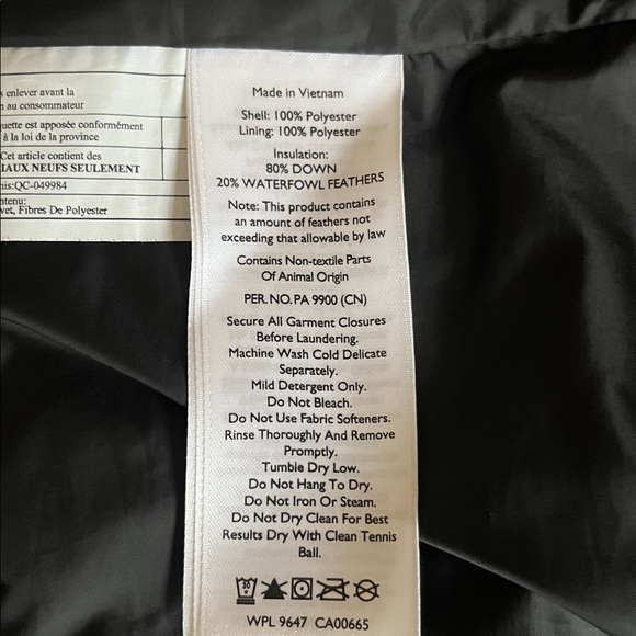 Eddie Bauer Women’s Black Down Puffer Jacket Size XL - Picture 8 of 14